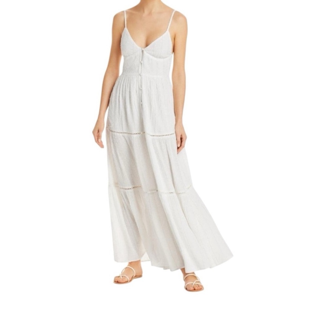 L*Space Size Small White Maxi Dress